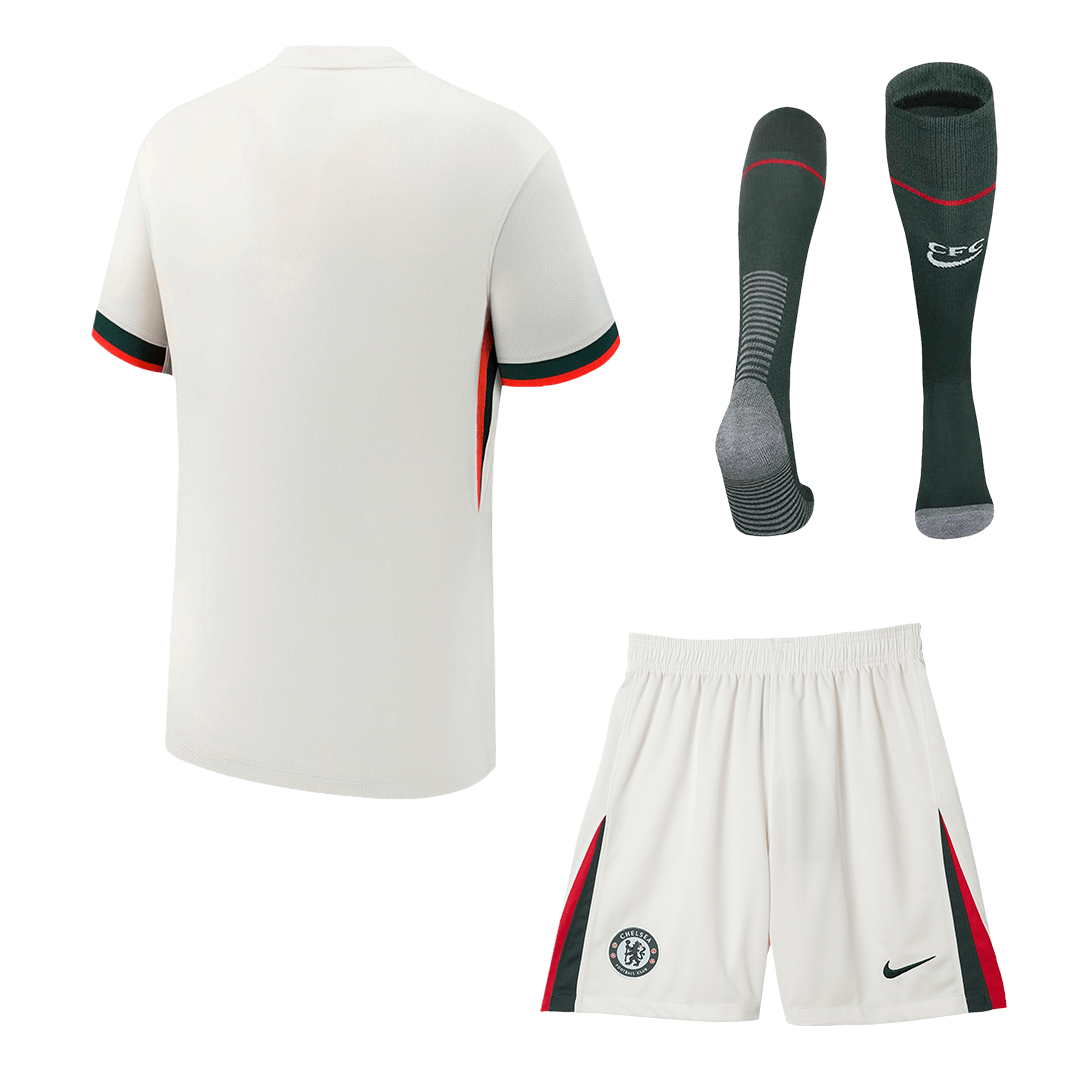 Ensemble maillot de foot extérieur Chelsea 2025/26 pour homme