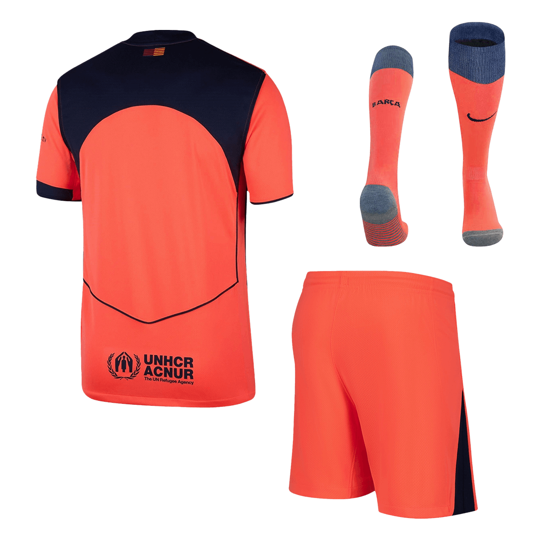 Maillot de foot extérieur third FC Barcelone 2025/26 pour homme - Kit complet