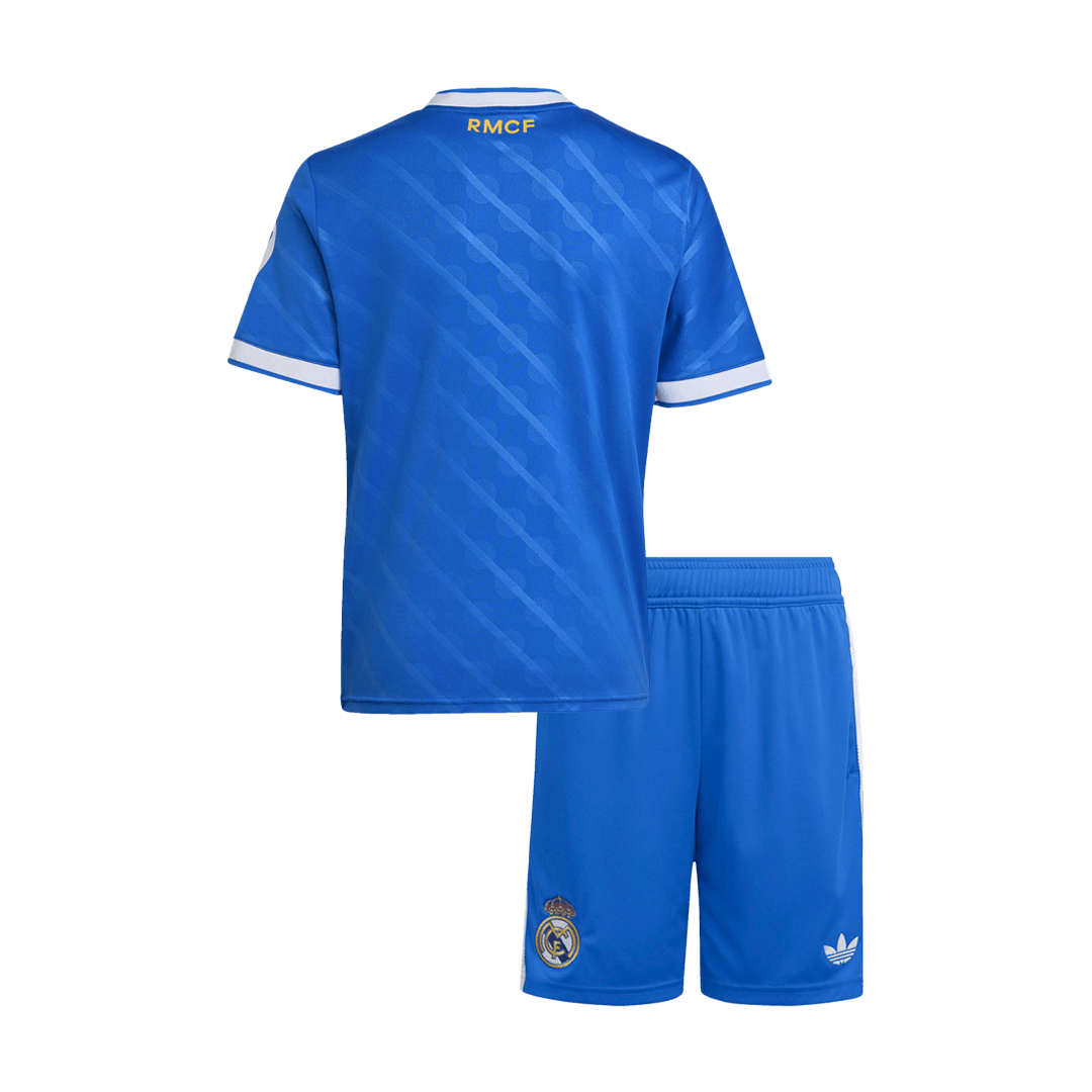 Ensemble Maillot et Short Troisième Maillot Extérieur de Football Real Madrid 2025/26 pour Enfant