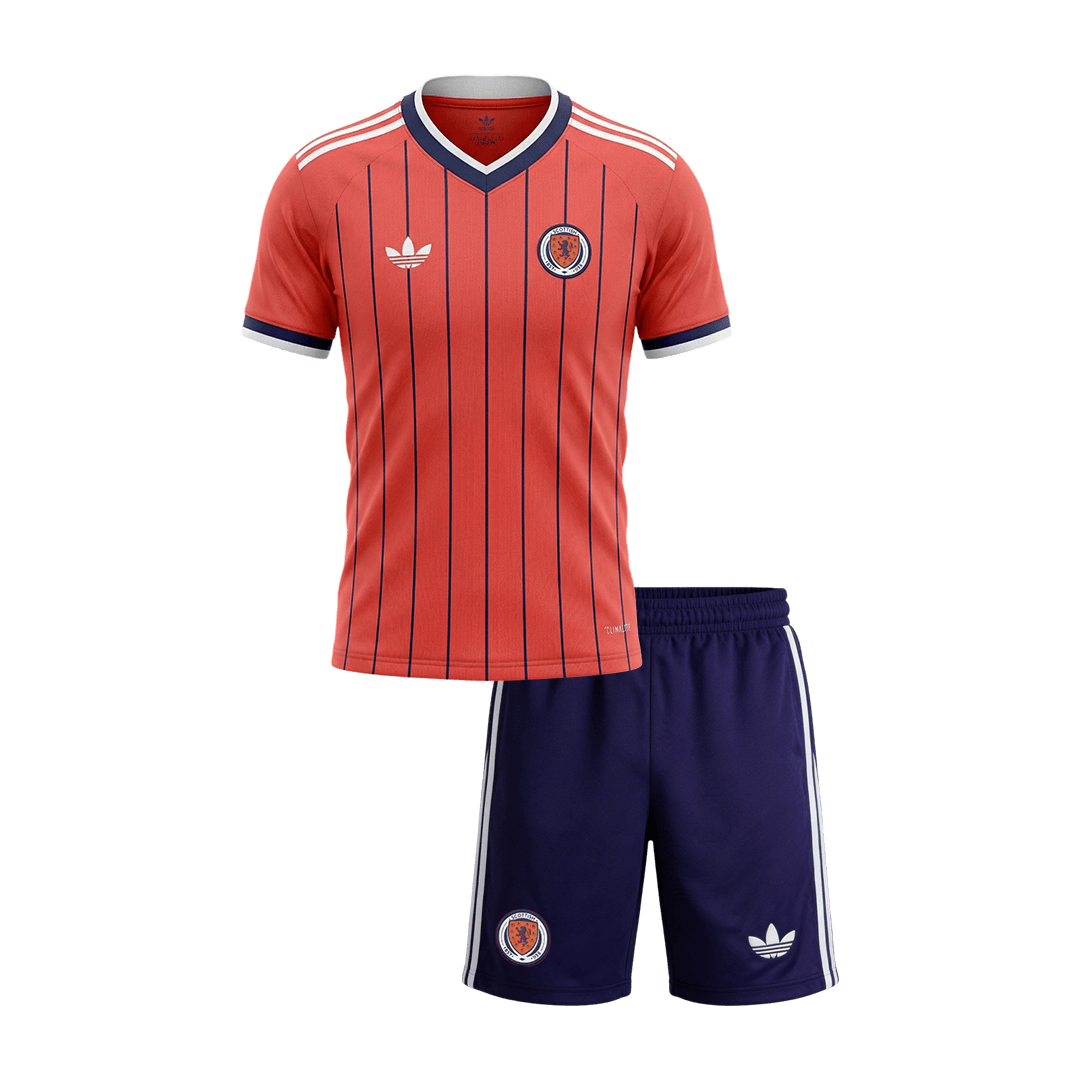 Ensemble Maillot Extérieur de Football Écosse Coupe du Monde 2026 pour Enfant