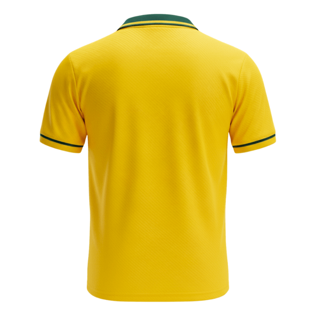 Maillot de foot domicile rétro pour homme Brésil 1994