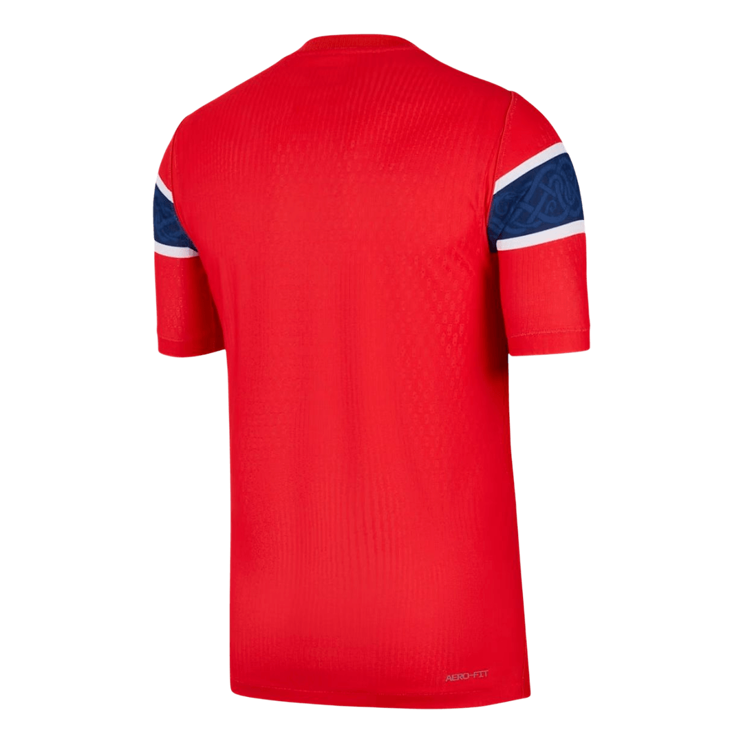 Maillot de Foot Domicile Homme Norvège Coupe du Monde 2026 Version Joueur - Coupe Ajustée