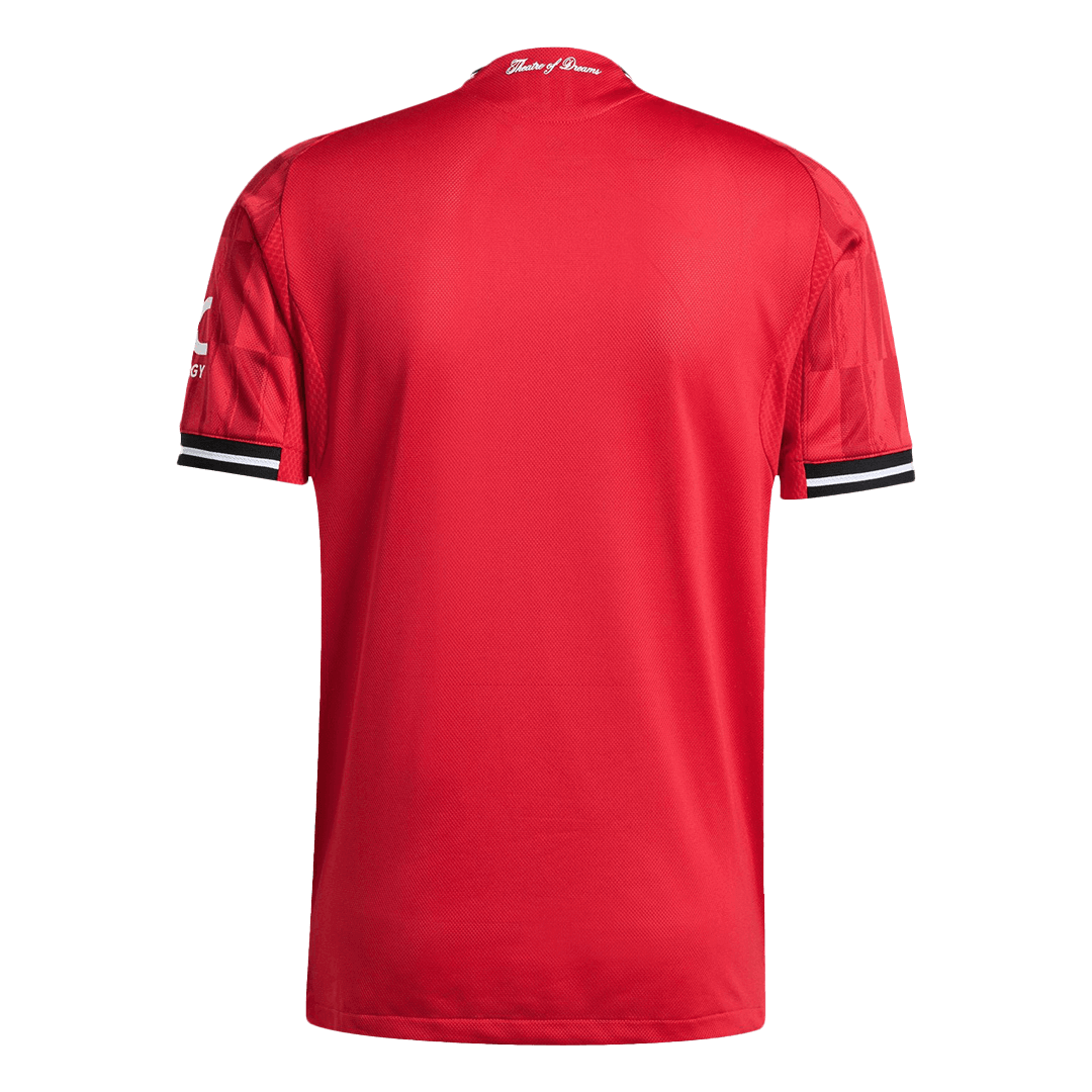 Maillot de football domicile Manchester United 2025/26 pour homme - Version joueur - Coupe ajustée