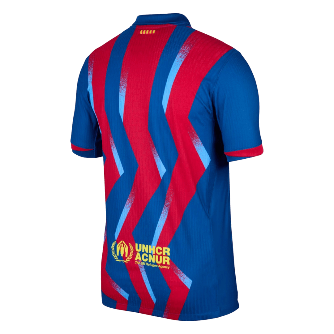 Maillot de football Homme Barcelone 2025/26 Version Joueur Quatrième Extérieur - Coupe Ajustée