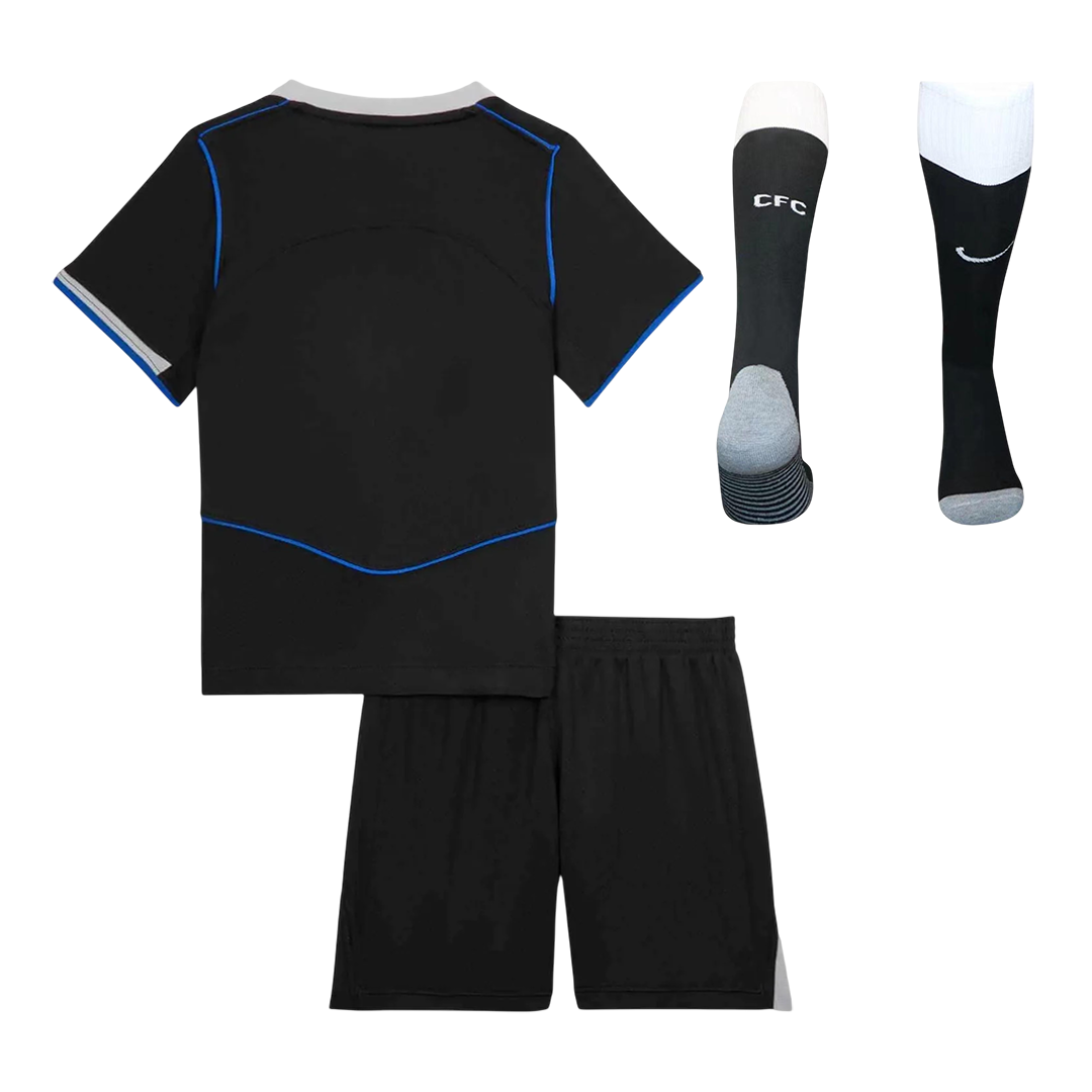 Ensemble complet Maillot de foot enfant Chelsea 2025/26 Troisième extérieur