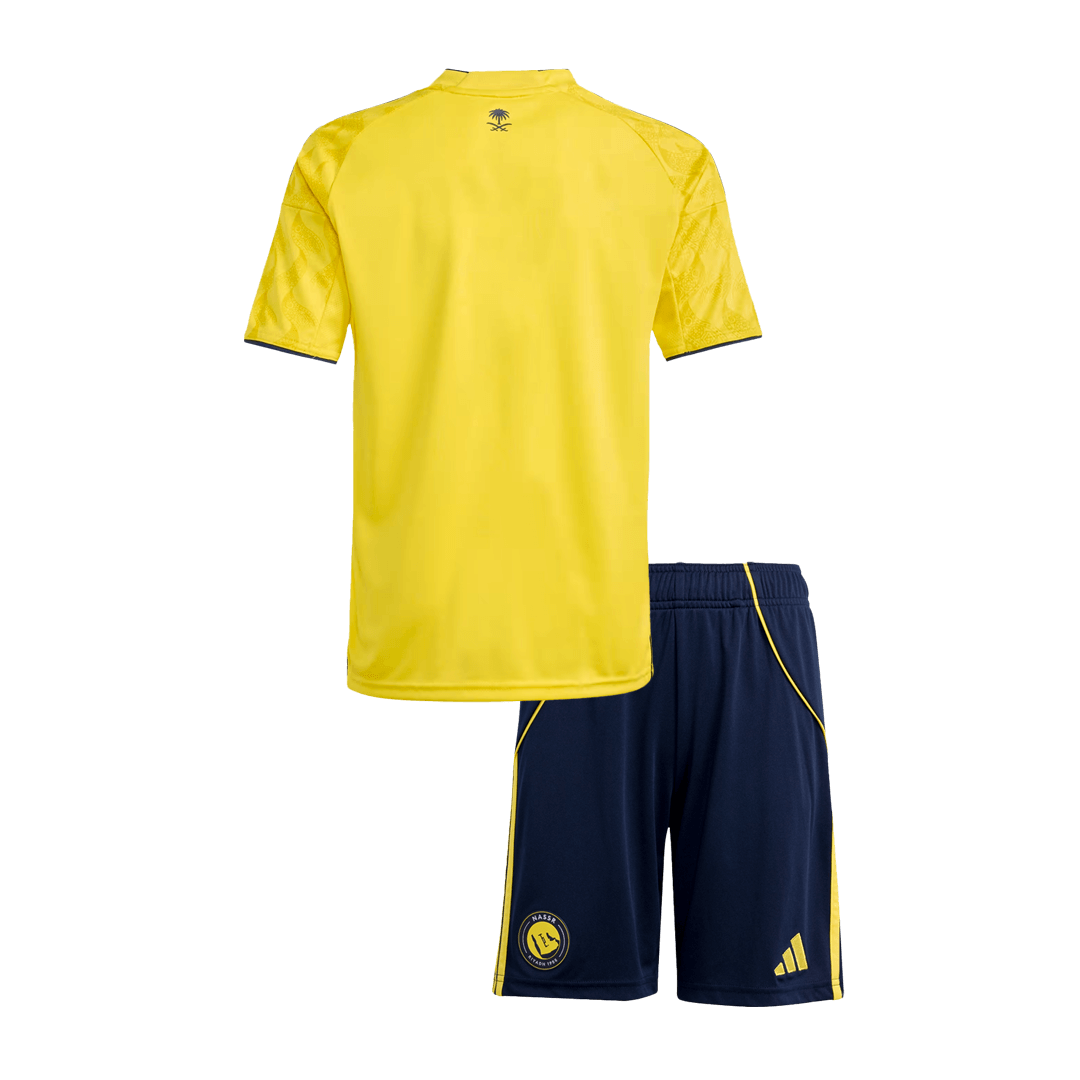 Kit Maillot Domicile Enfant Al Nassr 2025/26