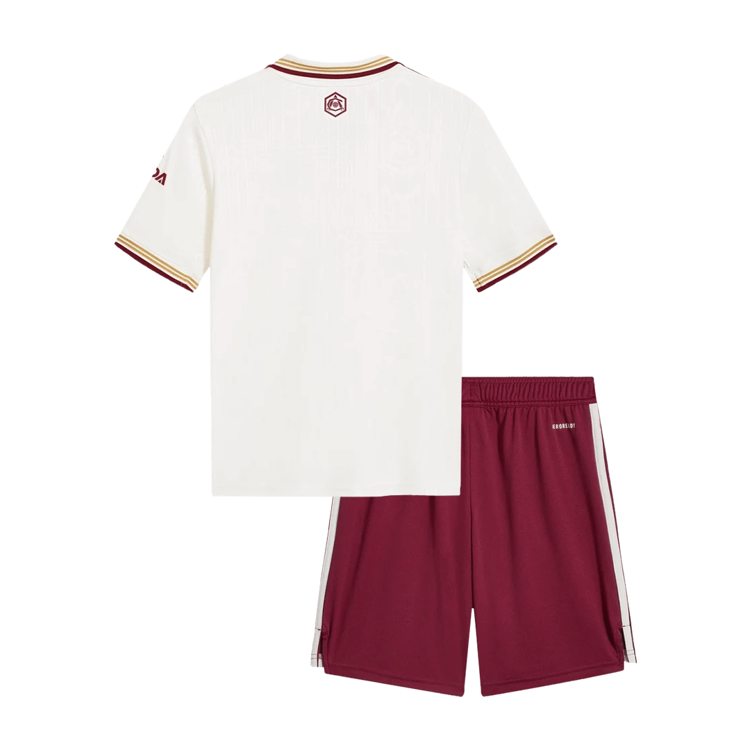 Ensemble maillot de foot extérieur enfant Arsenal 2025/26 Troisième maillot