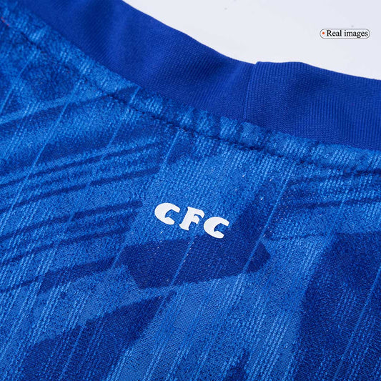 Men's Chelsea 2025/26 Player Version Home Soccer Jersey - Slim Fit