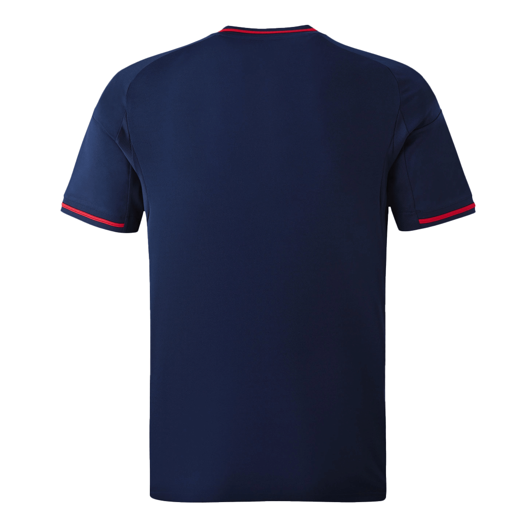 Maillot de football extérieur Olympique Lyonnais 2025/26 pour homme – Version joueur – Coupe slim