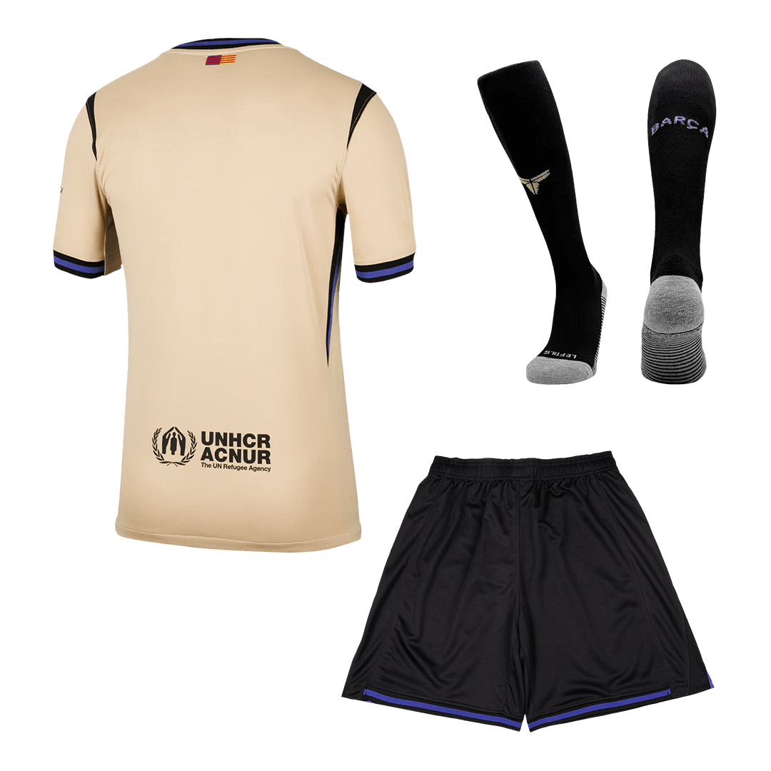 Ensemble complet maillot de foot extérieur homme Barcelone 2025/26