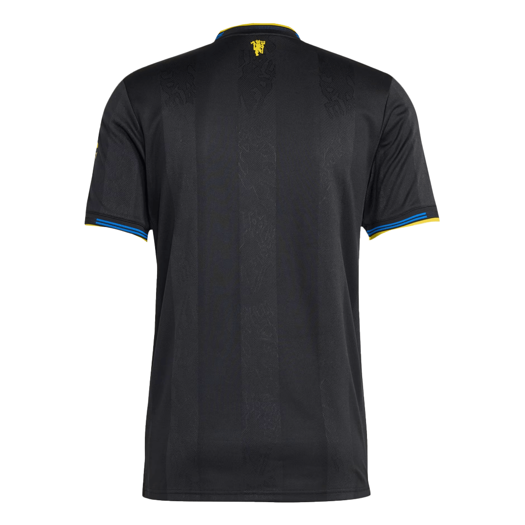 Maillot de football extérieur third Manchester United 2025/26 pour homme - Version joueur - Coupe ajustée