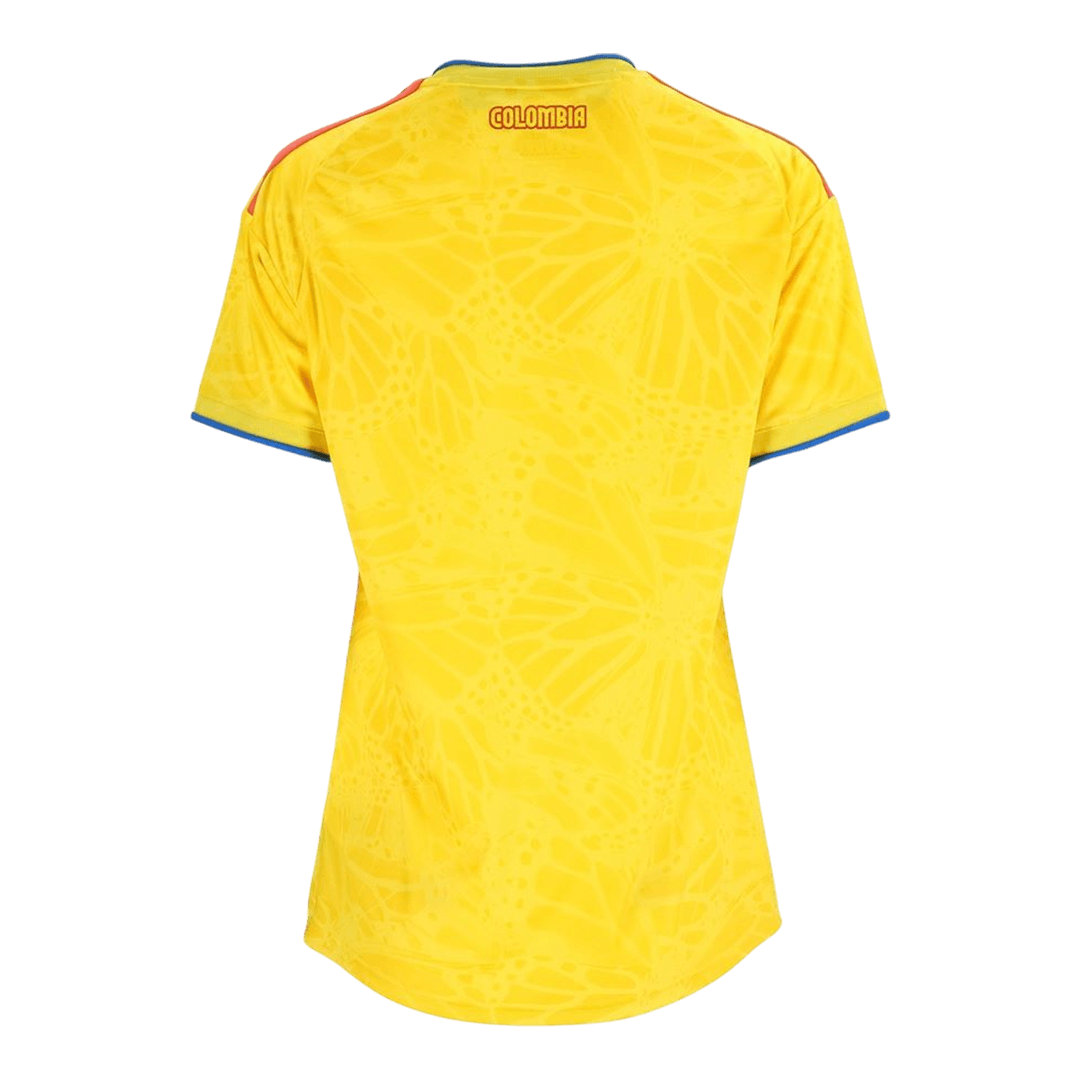 Maillot de football domicile Coupe du Monde 2026 Colombie Femme