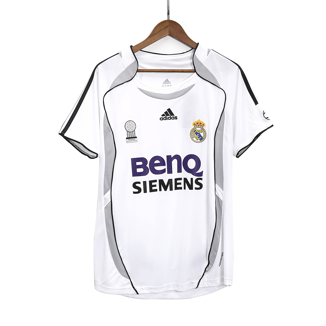 Retro Men's Real Madrid 2006/07 Home Soccer Jersey