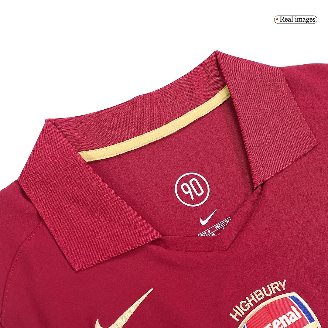 Maillot de football domicile homme Arsenal 2005/06 Rétro HENRY #14