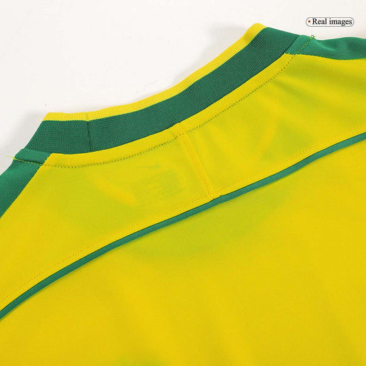 Retro RONALDO #9 Men's Brazil World Cup 1998 Home Soccer Jersey