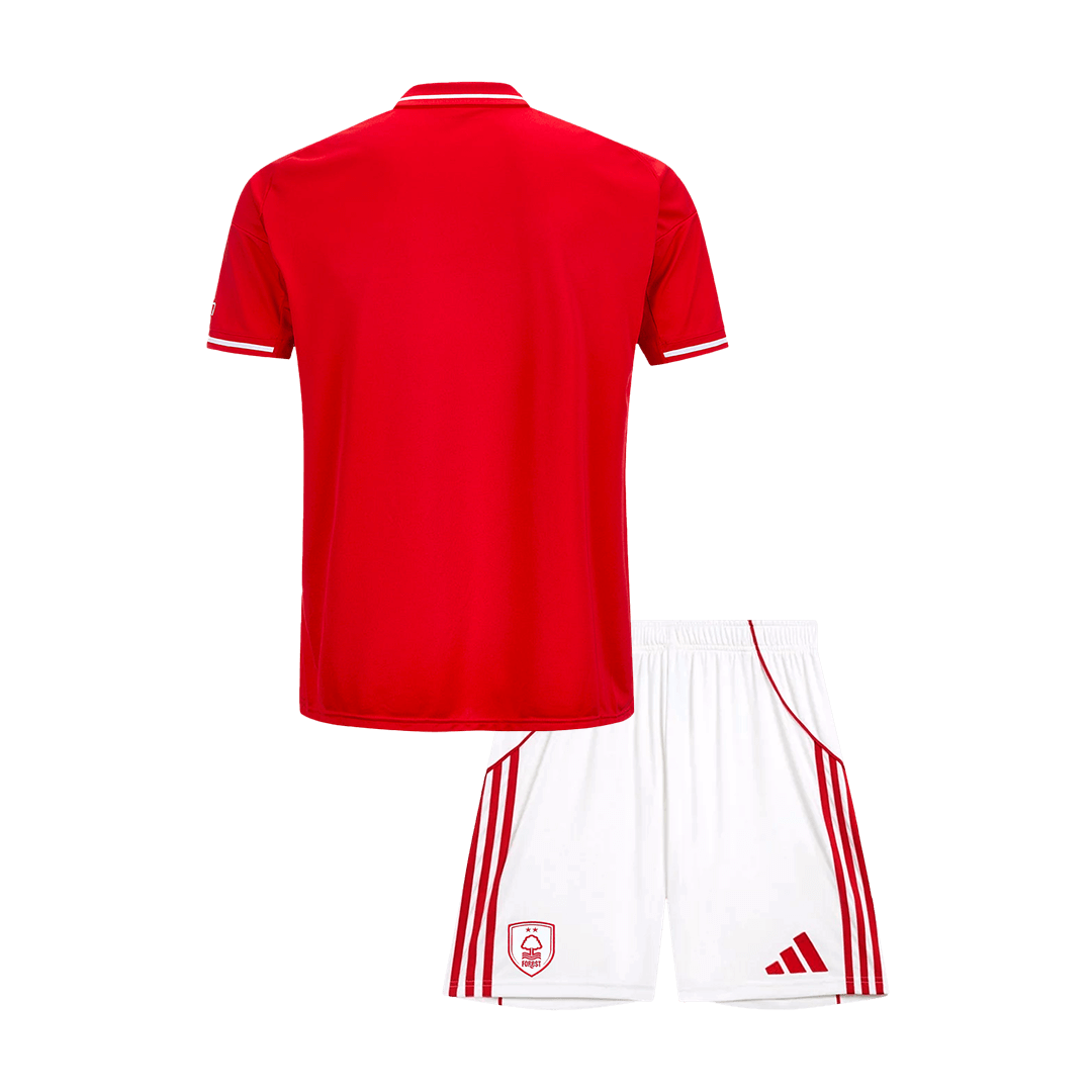 Ensemble maillot et short de football domicile pour enfant Nottingham Forest 2025/26