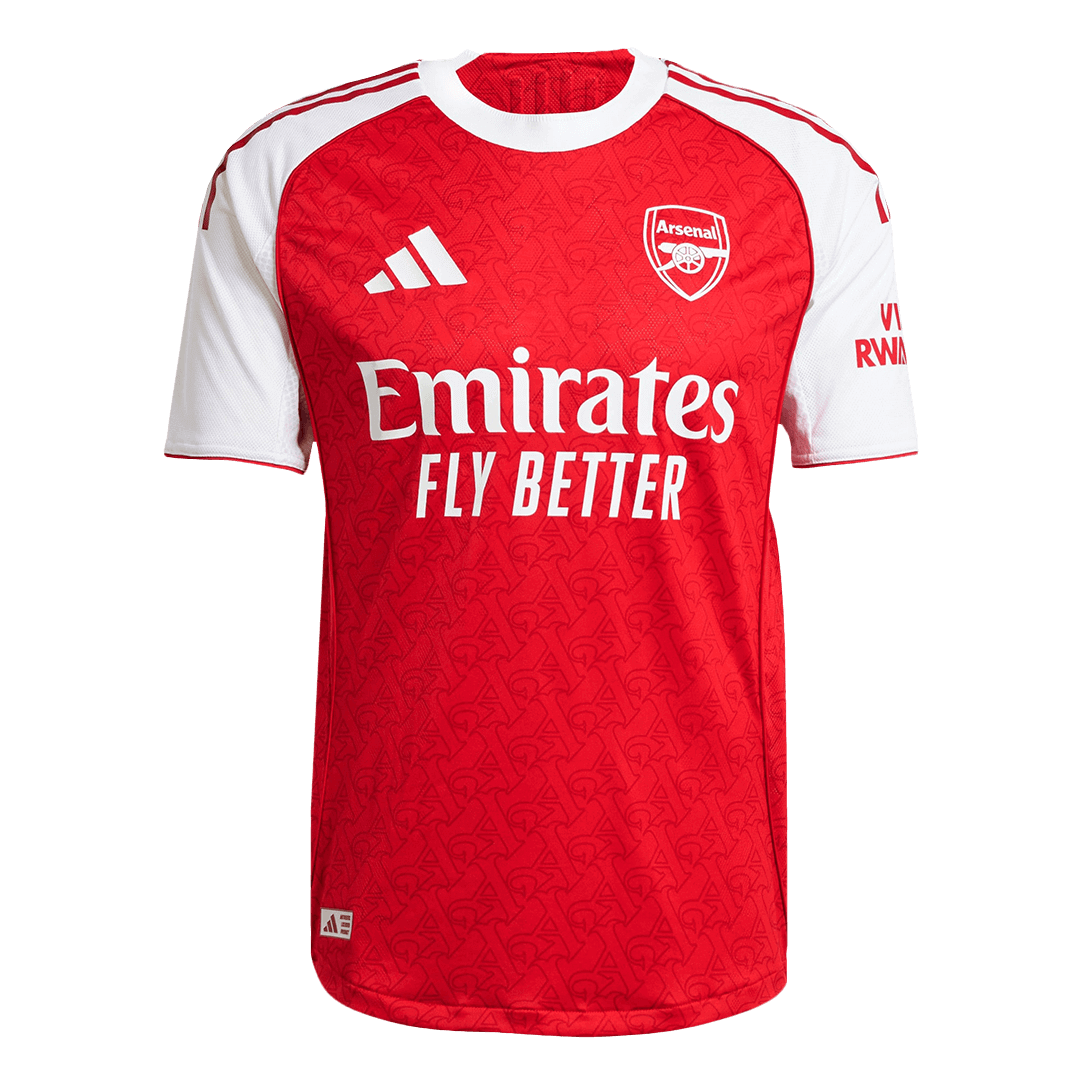 MAILLOT DE FOOTBALL DOMICILE ARSENAL 2025/26 VERSION JOUEUR POUR HOMME ØDEGAARD #8 - COUPE SLIM