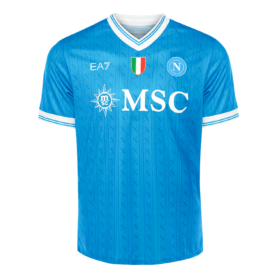 Maillot de Foot Domicile DE BRUYNE #11 Homme Napoli 2025/26