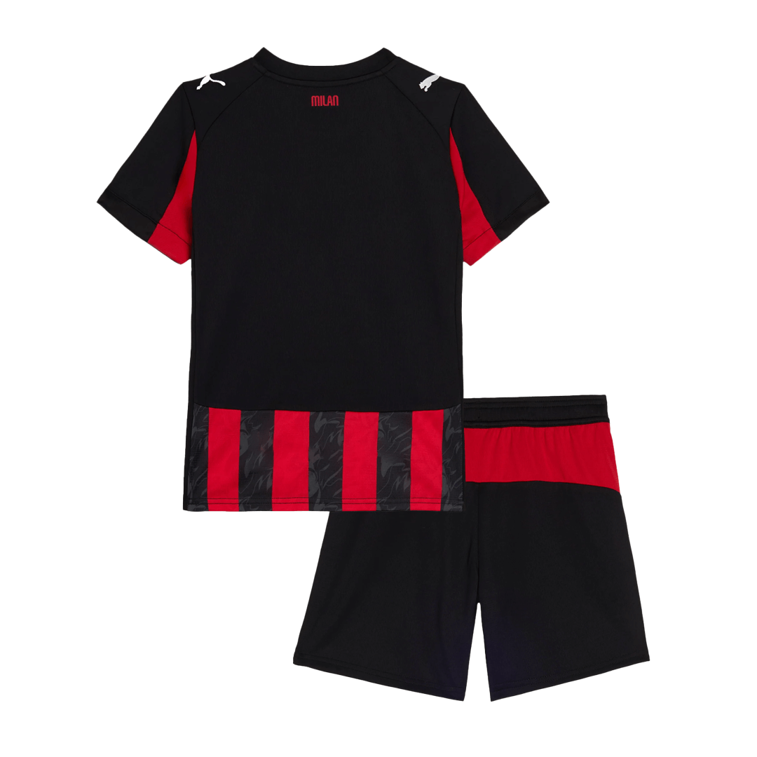 Maillot de Foot Domicile AC Milan 2025/26 Enfant