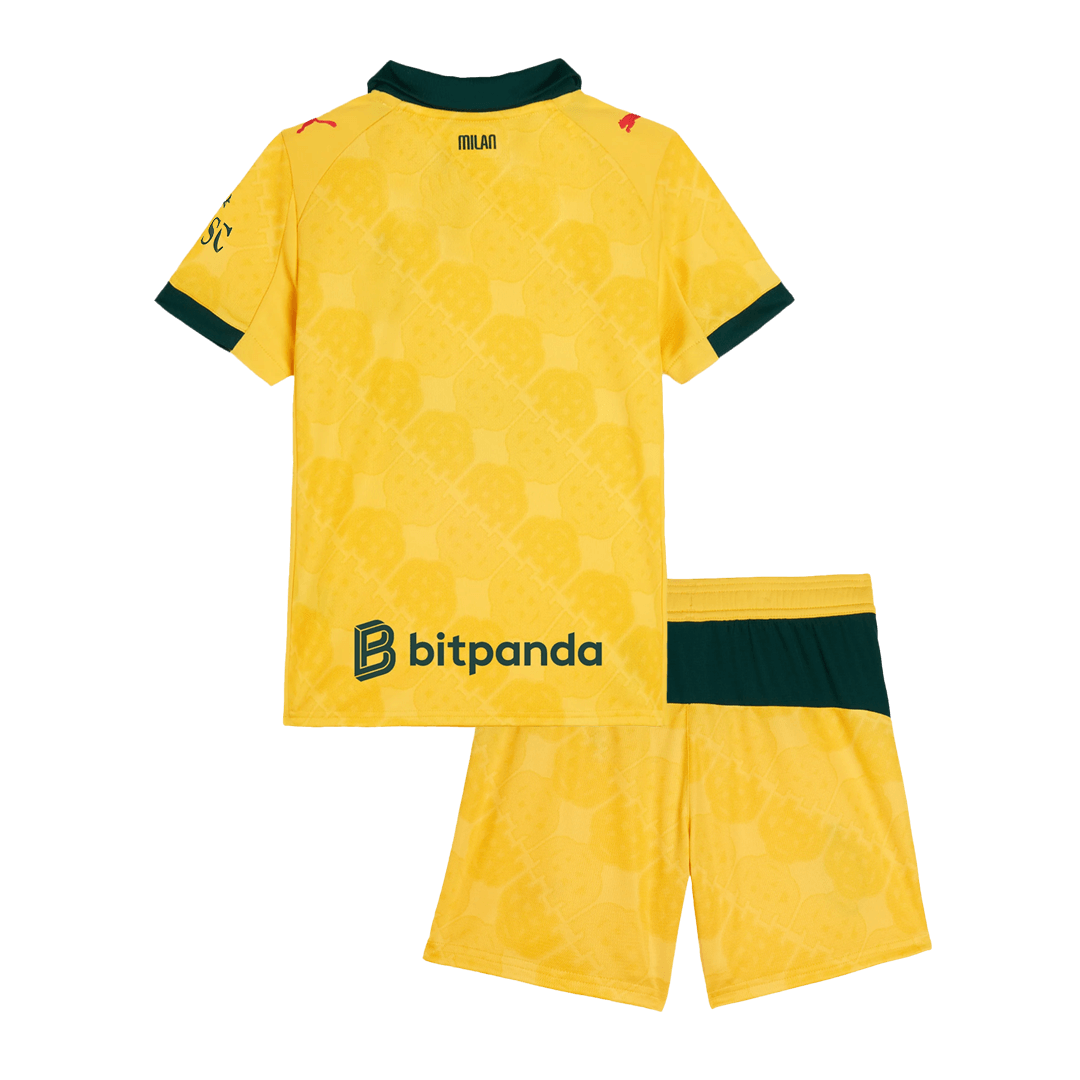 Ensemble Maillot de Foot Enfant AC Milan Troisième Extérieur 2025/26