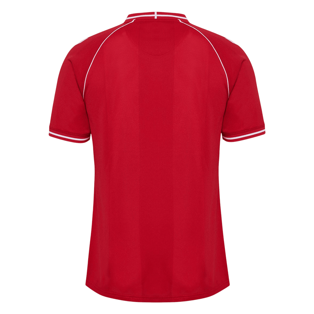 Maillot de football domicile homme Danemark Coupe du Monde 2026