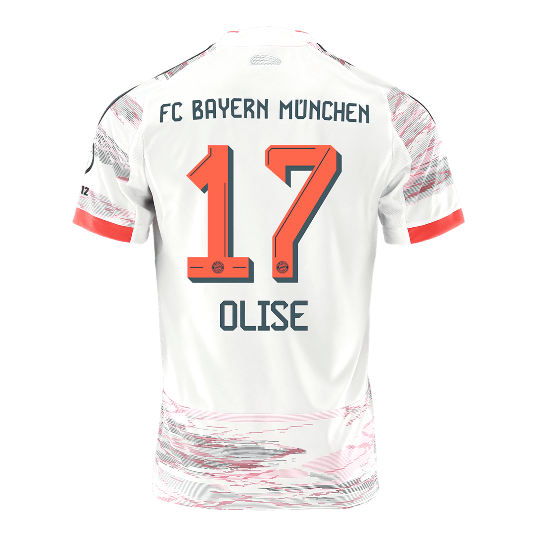 Maillot de foot extérieur OLISÉ #17 Homme Bayern Munich 2025/26