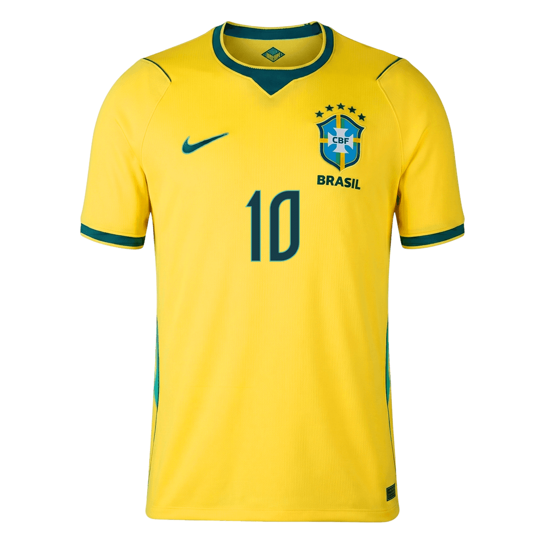 NEYMAR JR. #10 Men's Brazil World Cup 2026 Home Soccer Jersey