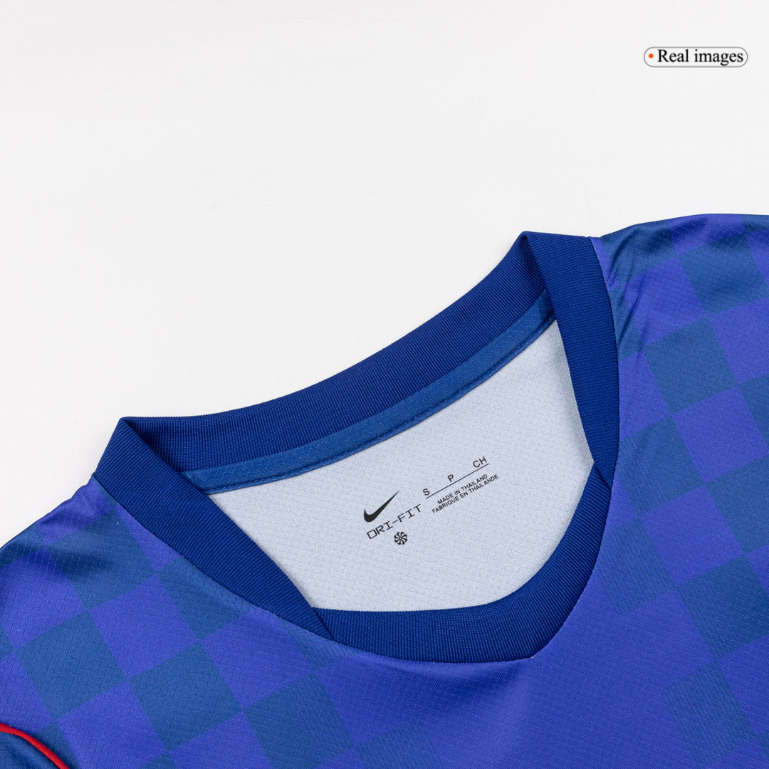 Maillot de football extérieur Croatie Coupe du Monde 2026 pour homme