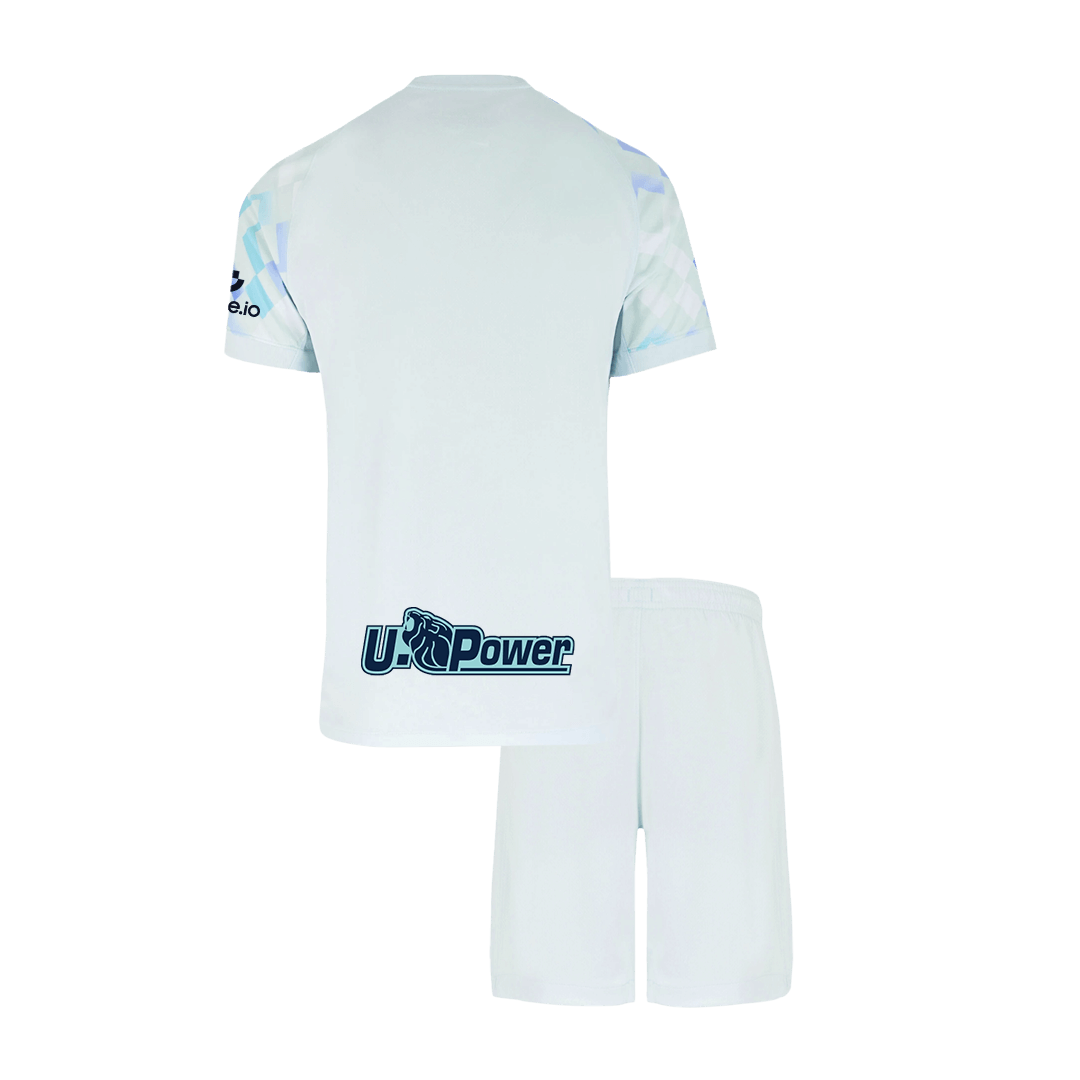 Maillot de foot extérieur Inter Milan 2025/26 pour enfant
