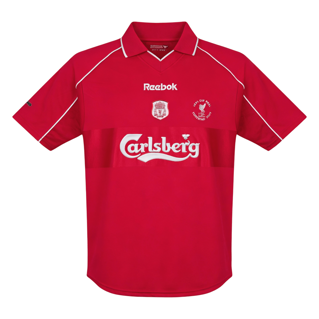 Maillot de foot domicile Liverpool Rétro Homme 2000/01