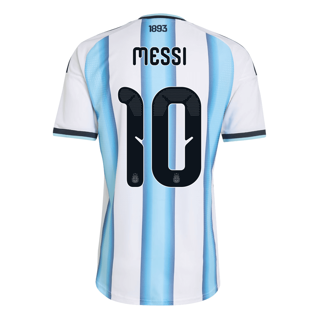Maillot de foot domicile Homme MESSI #10 Argentine Coupe du Monde 2026 - Version Joueur - Coupe ajustée