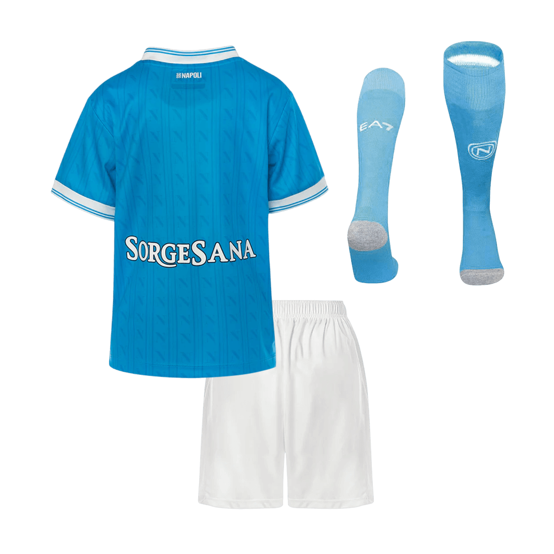 Ensemble de survêtement de football domicile enfant Napoli 2025/26