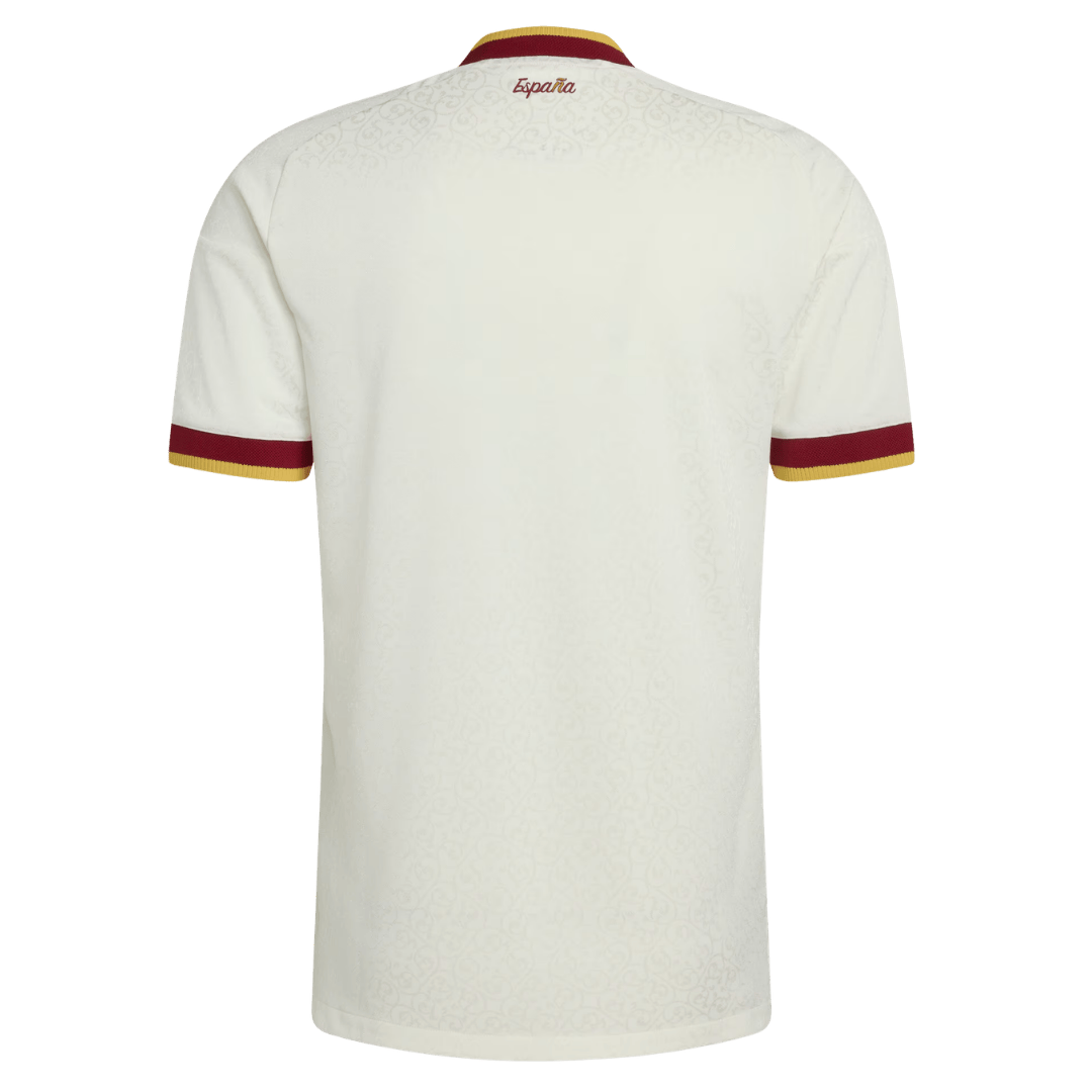 Maillot de Foot Extérieur Version Joueur Homme Espagne Coupe du Monde 2026 - Coupe Ajustée