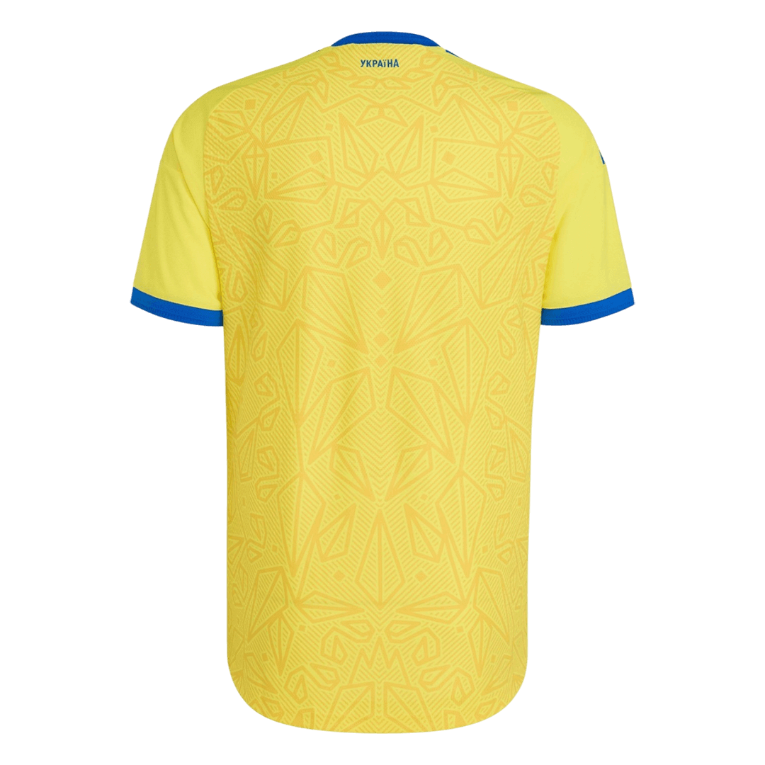 Maillot de football domicile Ukraine Coupe du Monde 2026 pour homme