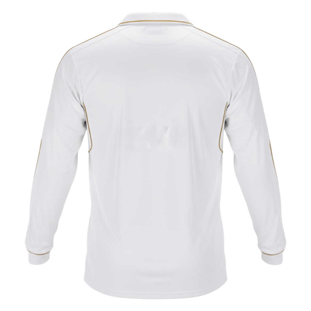 Maillot de football rétro domicile Real Madrid 2011/12 manches longues pour homme
