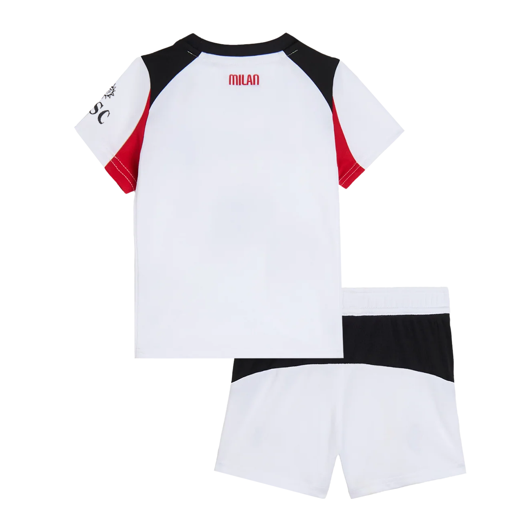 Maillot de foot extérieur AC Milan 2025/26 pour enfant