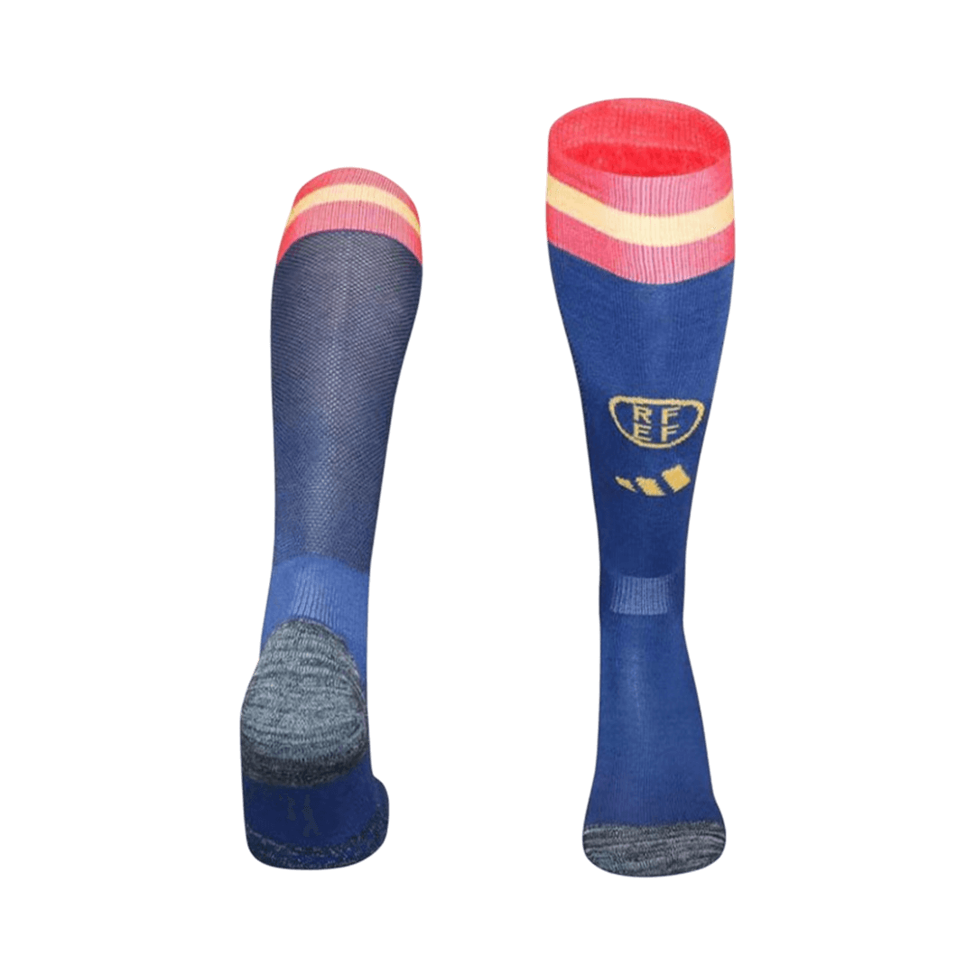 Chaussettes de football domicile Espagne Coupe du Monde 2026 pour enfant