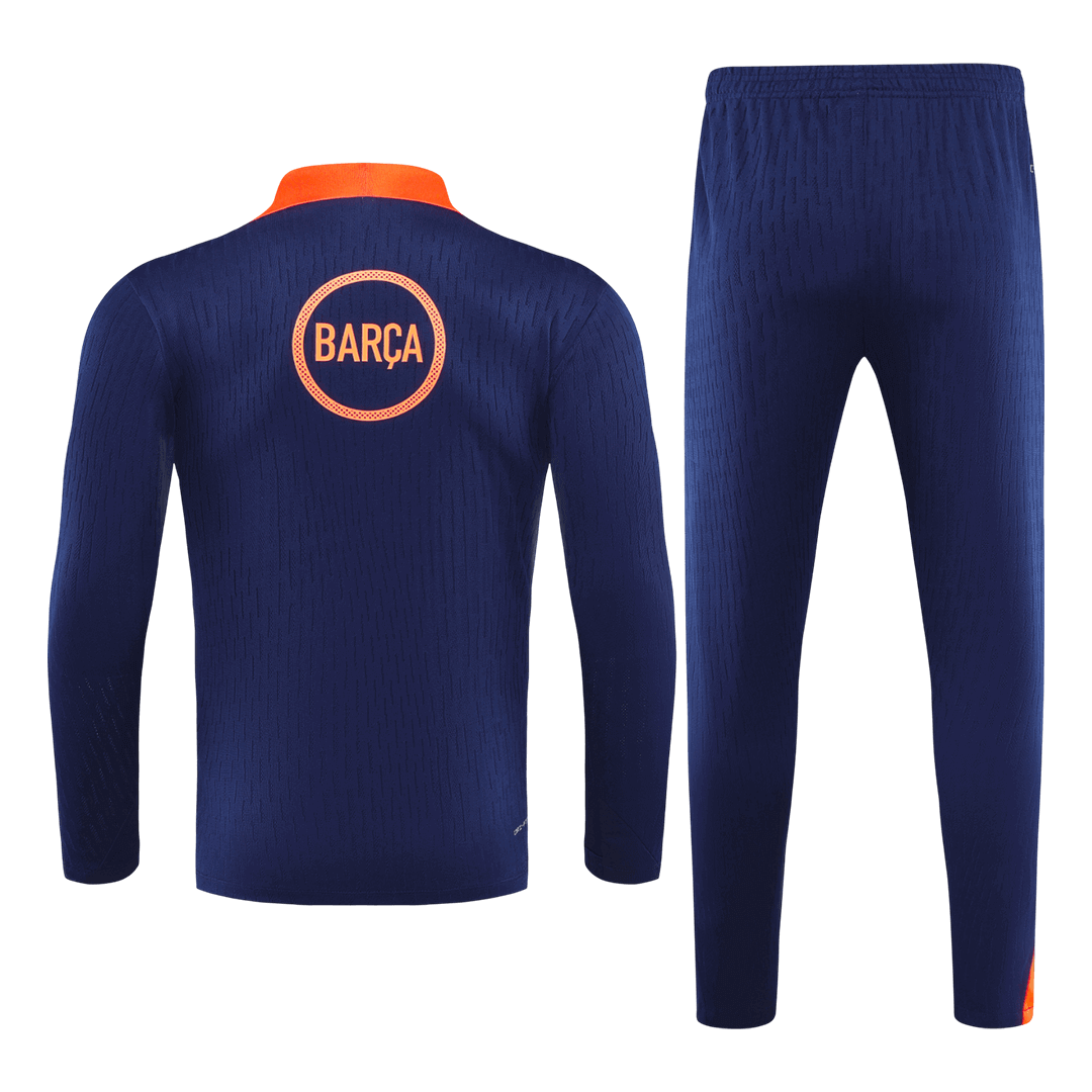 Kit Sweatshirt Zippé Enfant Barcelone 2025/26