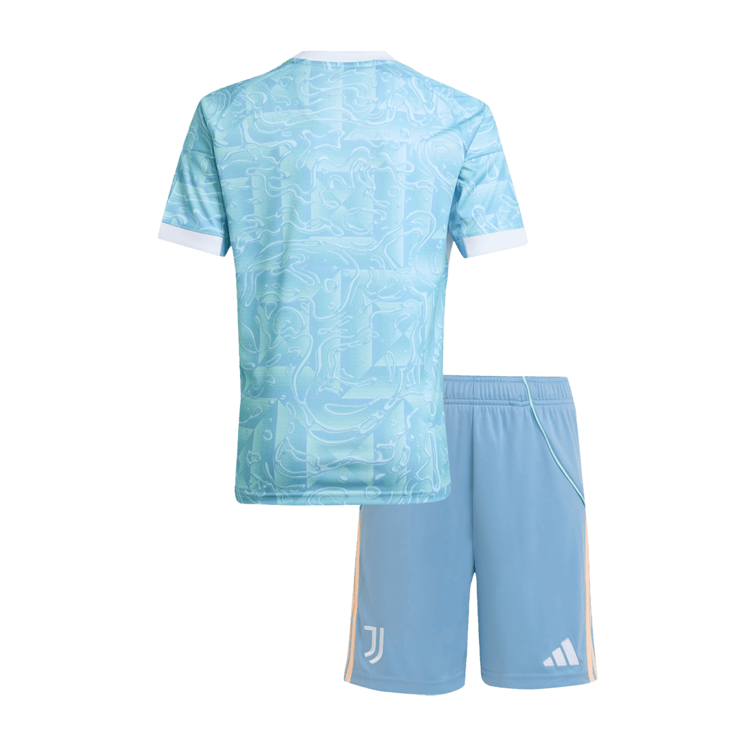 Kit Maillot Extérieur de Football Juventus Enfant 2025/26