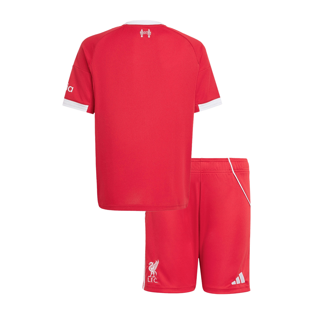 Maillot de foot domicile enfant Liverpool 2025/26