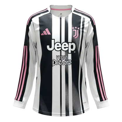 Maillot de foot domicile manches longues Juventus 2025/26 pour homme