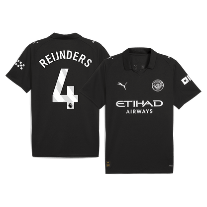 Maillot de foot extérieur Manchester City 2025/26 pour homme REIJNDERS #4