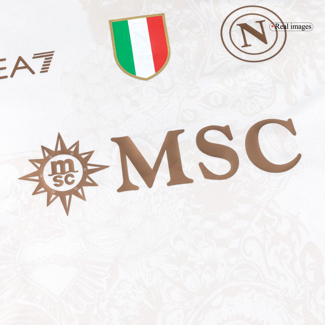 Ensemble Maillot de Foot Extérieur Enfant Napoli 2025/26