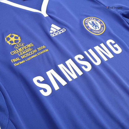 Maillot de football domicile rétro Chelsea Hommes UCL Finale UCL 2008