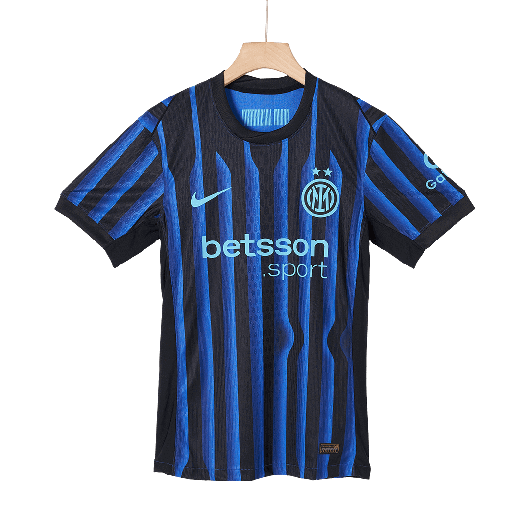 Maillot de football domicile Inter Milan 2025/26 pour homme - Version joueur - Coupe ajustée