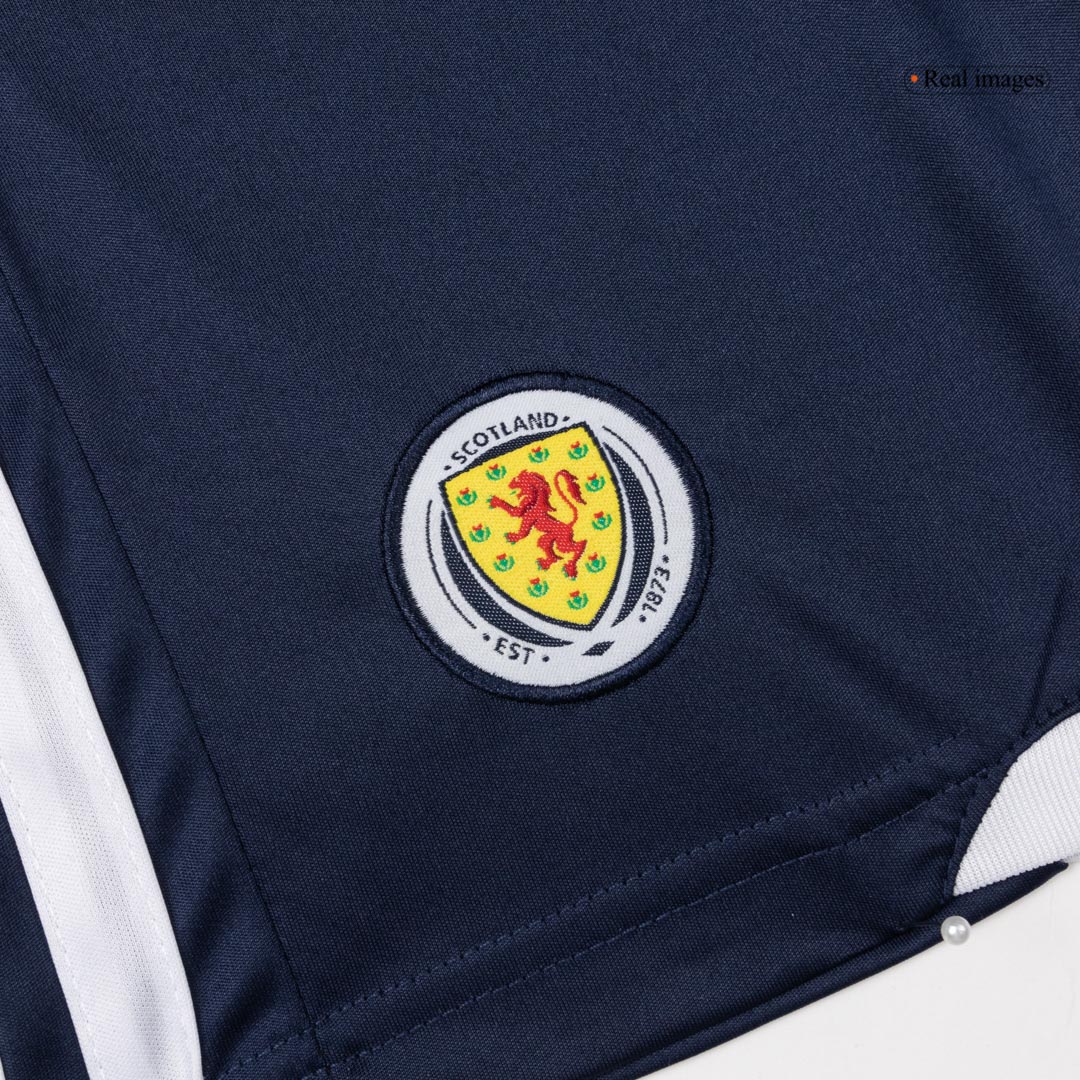 Maillot de foot domicile kit Coupe du Monde 2026 Écosse pour enfant