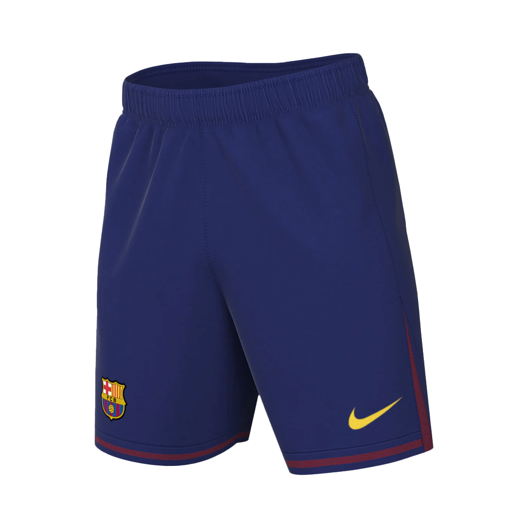Short de football domicile FC Barcelone 2025/26 pour homme