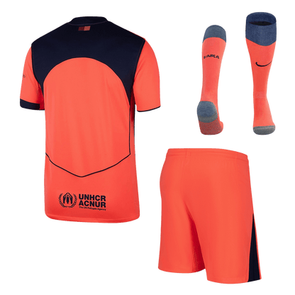 Maillot de foot extérieur third FC Barcelone 2025/26 pour homme - Kit complet