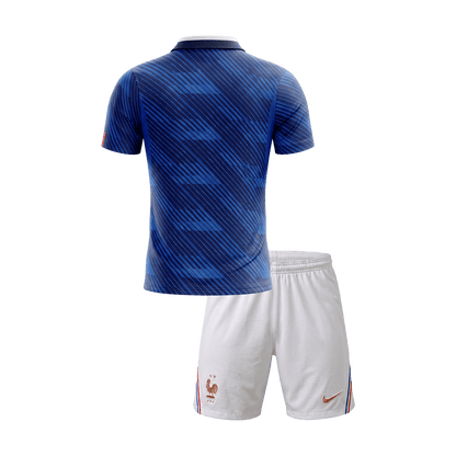 Ensemble Maillot Domicile de l'Équipe de France pour Enfants - Coupe du Monde 2026
