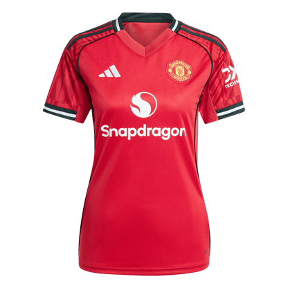 Maillot de foot domicile Manchester United Femme 2025/26